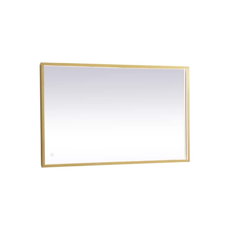 Indigo Home 24x40 inch LED mirror with adjustable color temperature