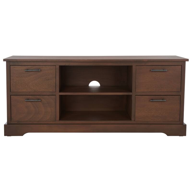 SAFAVIEH Filbert 4-Drawer TV Media Stand (50-inch Flat Screen TV) - 47" W x 16" D x 20" H