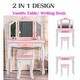 preview thumbnail 3 of 9, 2-in-1 Princess Vanity Set
