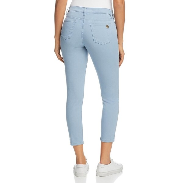 michael kors izzy cropped skinny jeans