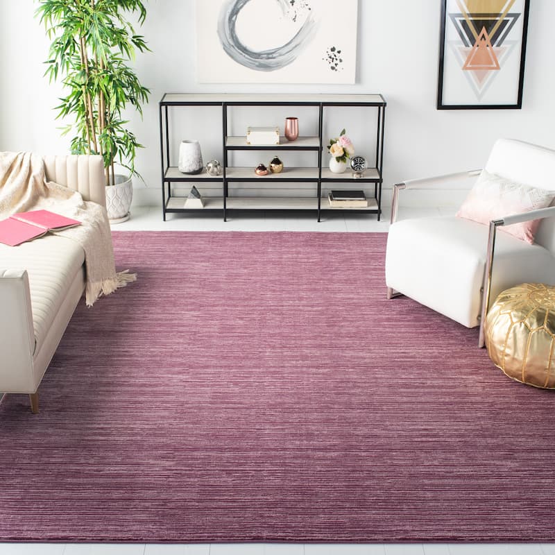 SAFAVIEH Vision Tanasa Modern Ombre Tonal Rug - 8' x 10' - Grape