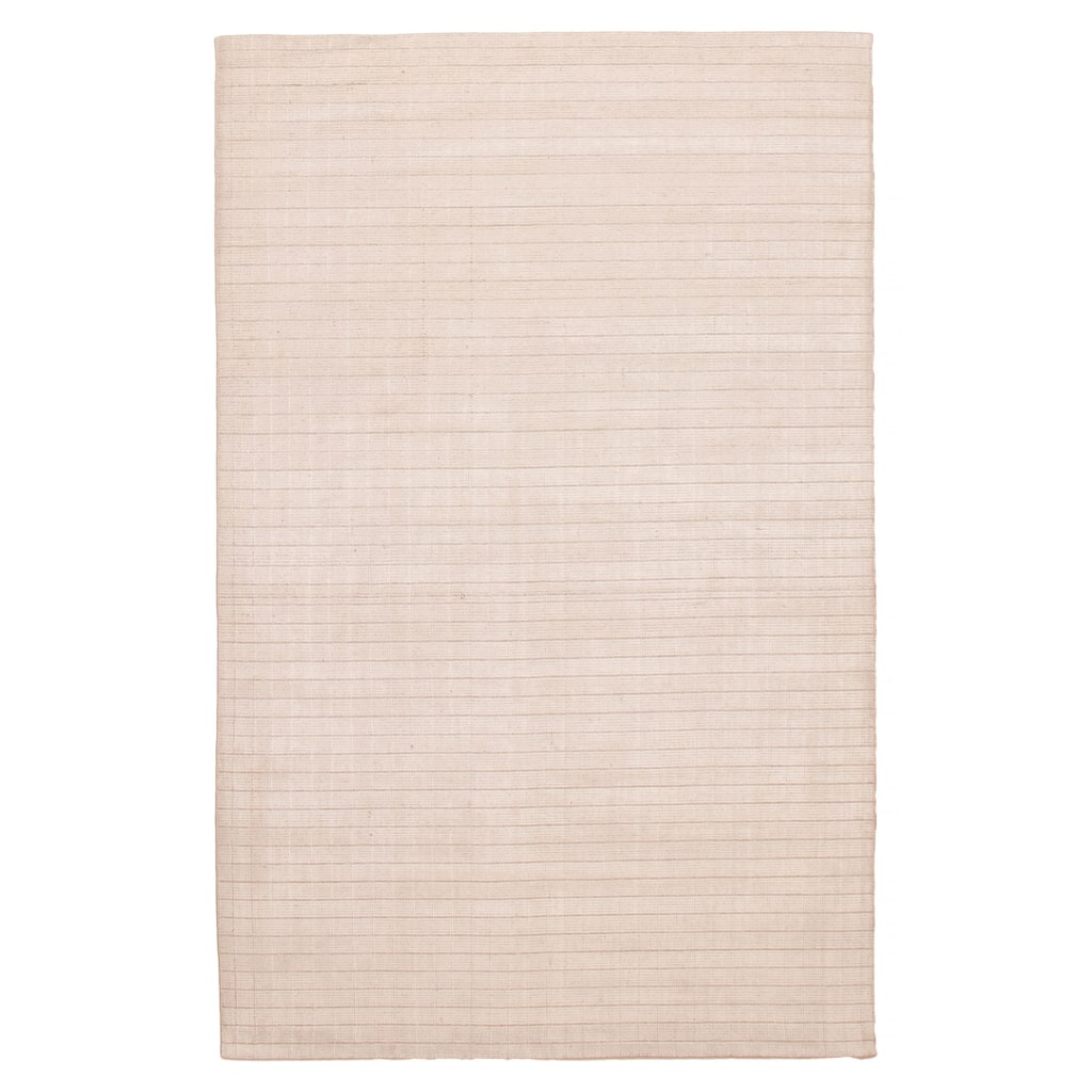 ECARPETGALLERY Hand Loomed Kashkuli Gabbeh Cream Silk Rug - 6'7 x 10'3