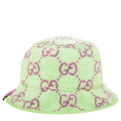 Gucci Terry Cloth Jacquard Bucket Hat