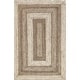 preview thumbnail 4 of 5, Nuloom Charlene Braided Border Jute Area Rug