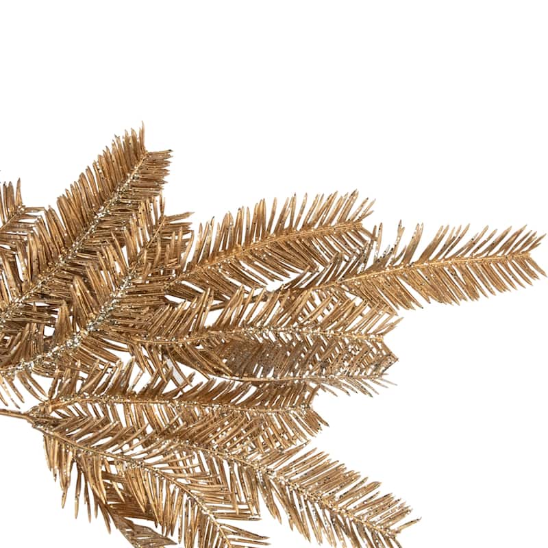 26" Gold Pine Christmas Spray