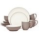 preview thumbnail 40 of 83, Noritake Colorwave 16-Piece Coupe Dinnerware Set, Service For 4 Clay