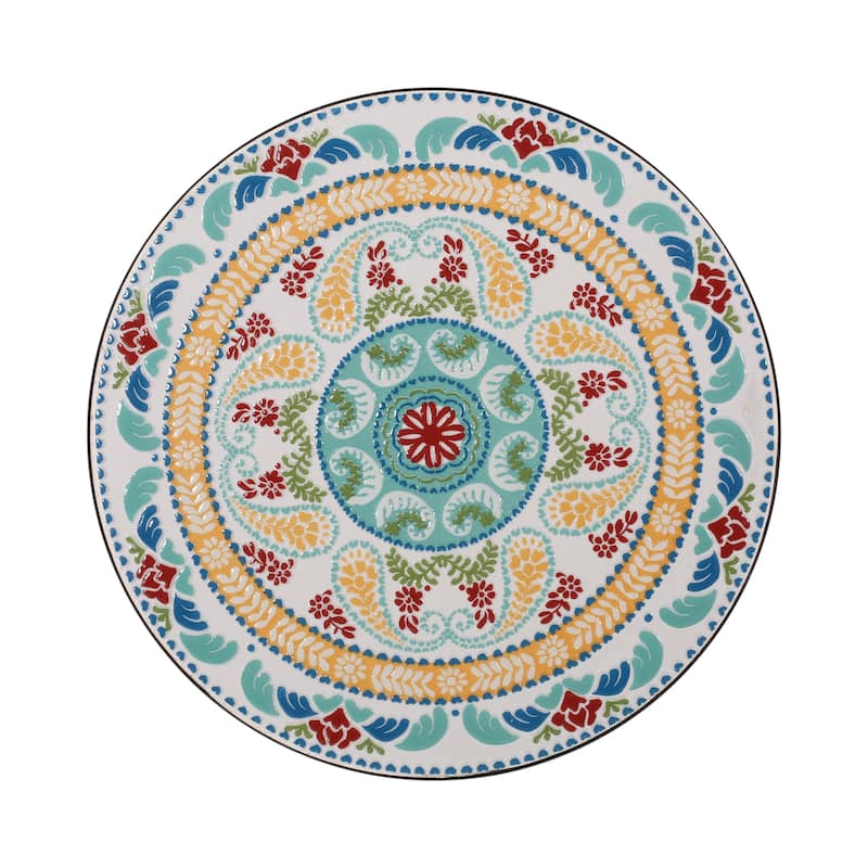 La Crescenta Outdoor Side Table with Tile Top by Christopher Knight Home