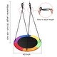 preview thumbnail 6 of 7, 40 inch Giant Flying Saucer Tree Swing Set for Kids Outdoor Play Platform Seat - M