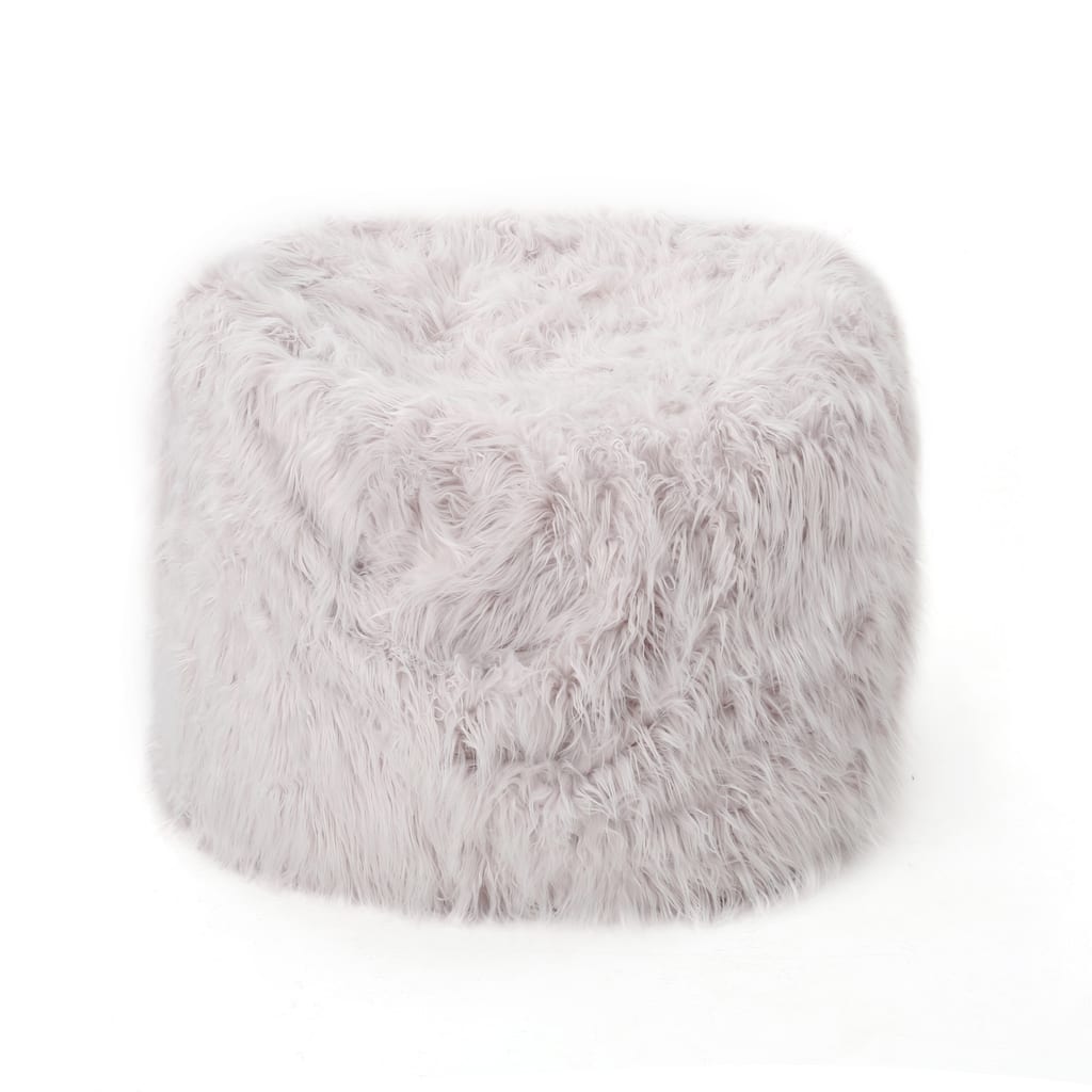 Comfortable Faux Fur Bean Bag with Versatile Design for Relaxation