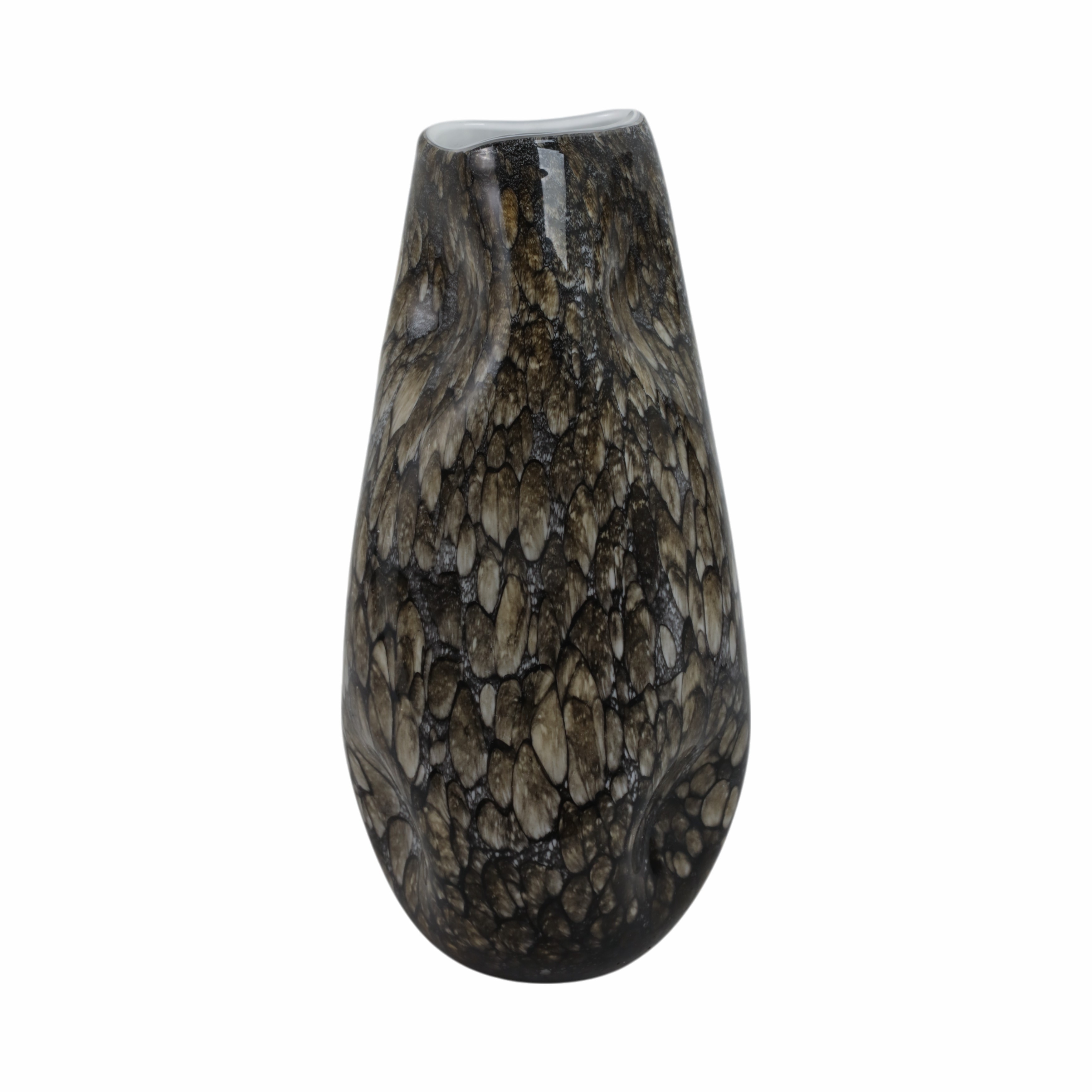 Glass Decorative Vase Handcrafted Modern Casual Home Style Piece