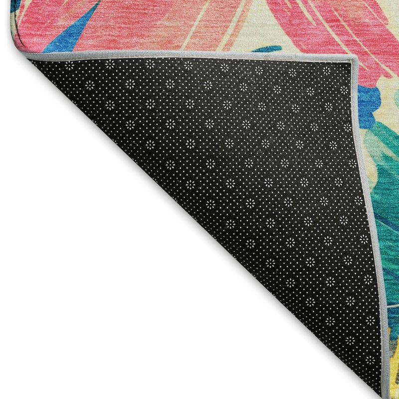Premium Washable Super Soft Casual Floral Mayfield Rug