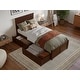 preview thumbnail 143 of 152, Nantucket Platform Bed with Footboard and Storage Drawers