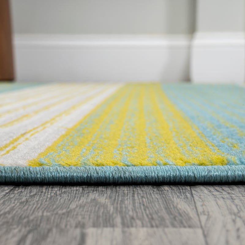 JONATHAN Y Austin Modern Botanical Wildflower Area Rug