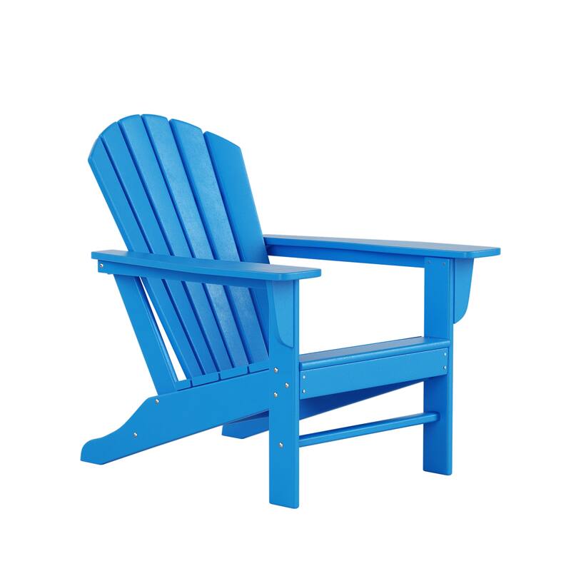 Altura Outdoor 5-Piece Adirondack Chair & Round Coffee Table Conversation Set