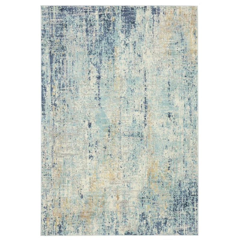 Luxe Weavers Modern Abstract Area Rug, Non-Shedding Carpet
