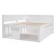 preview thumbnail 7 of 9, White Full Size Daybed with Drawers and Shelves Storage Bed Frame