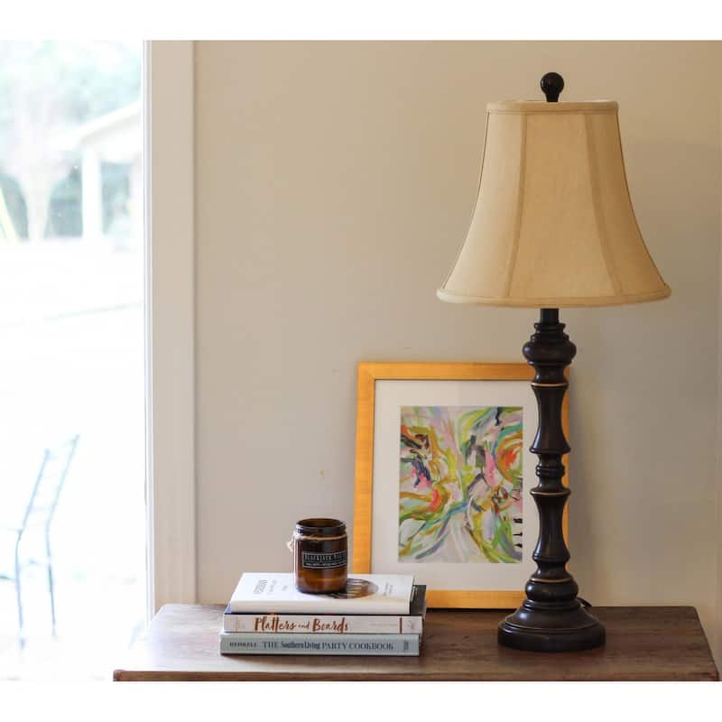 10" Pale Brown Premium Bell No Slub Lampshade - 10"x10"x8"