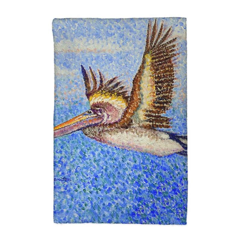 Flying Pelican Kitchen Towel - 16x25