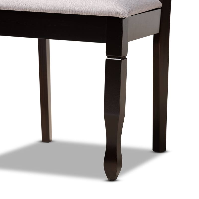 Mila Modern and Contemporary 7-Piece Dining Set