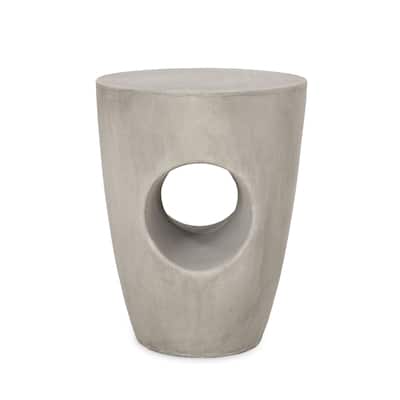 Christopher Knight Home Sirius Indoor Contemporary Lightweight Concrete Accent Side Table - 14.50"W x 14.50"D x 18.50"H