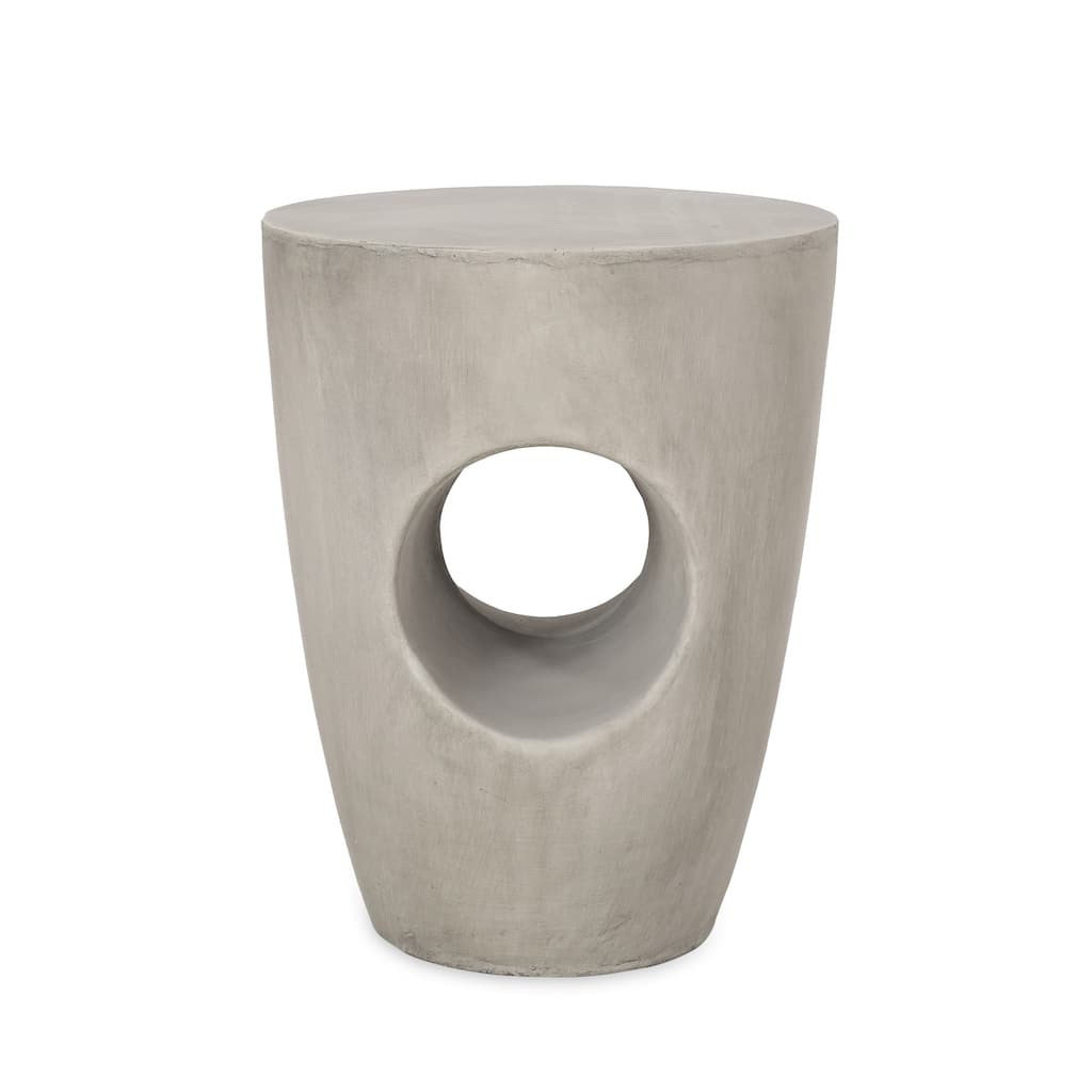 Christopher Knight Home Sirius Indoor Contemporary Lightweight Concrete Accent Side Table - 14.50"W x 14.50"D x 18.50"H