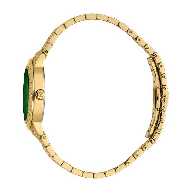 Roberto Cavalli Women RC5L030M0065 Quartz Watch - Gold-Tone