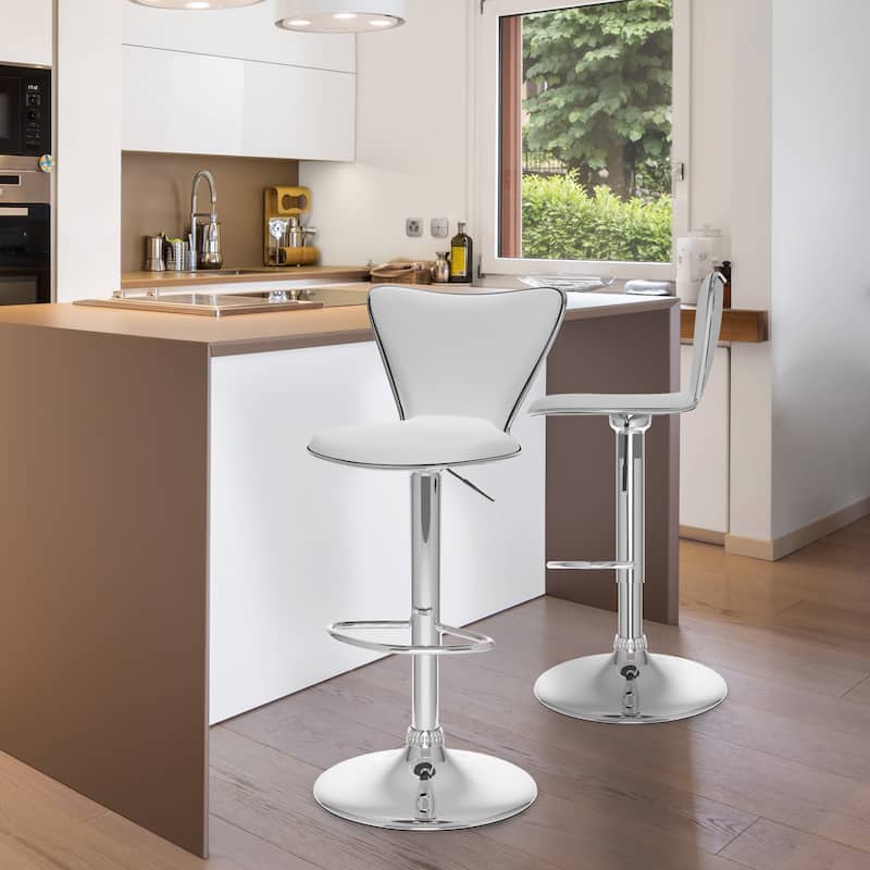 Swivel Adjustable Bar Stool (Set of 2)