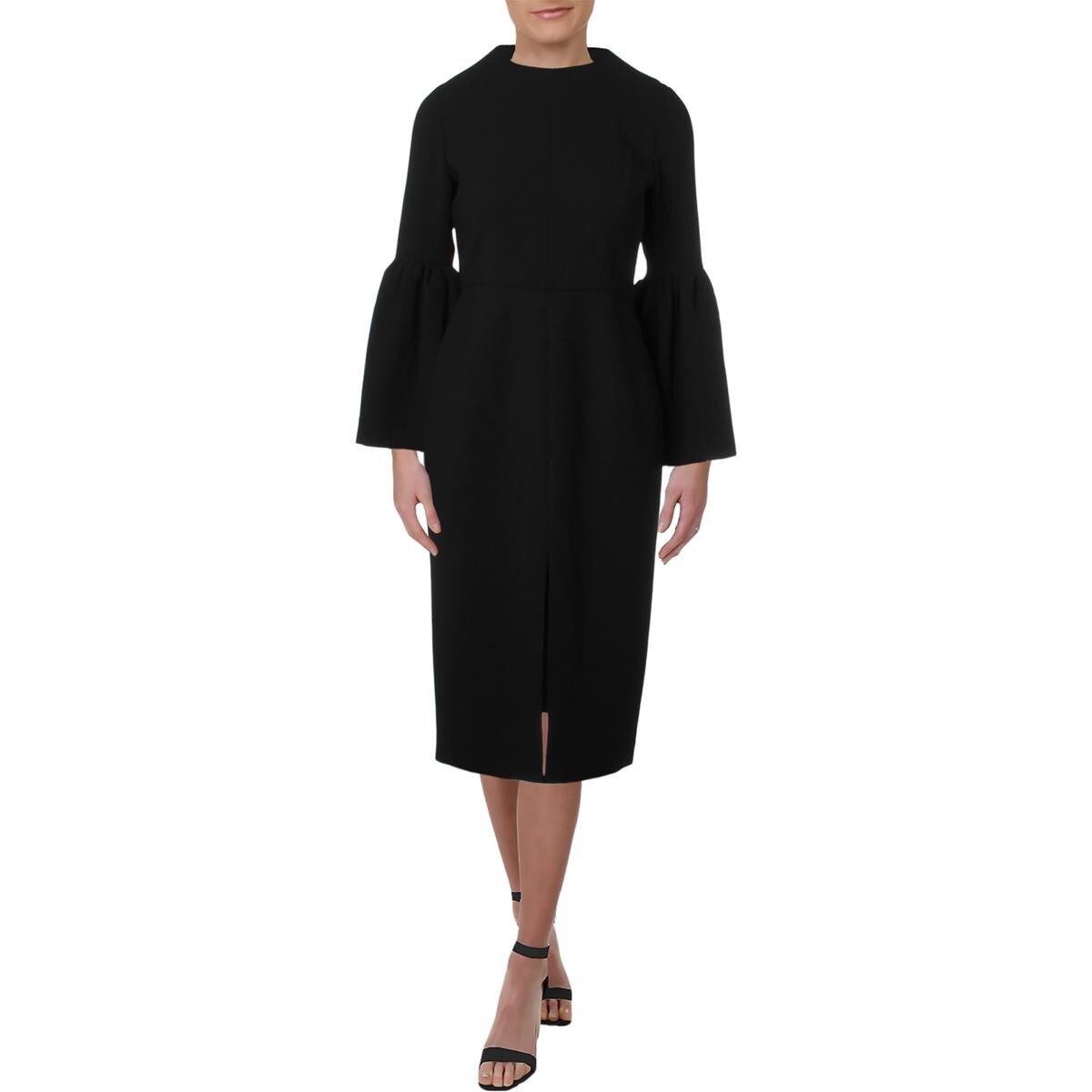 ladies midi dresses with sleeves