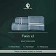 preview thumbnail 33 of 52, CHUN YI Cotton Tencel Bedding Set Fitted Sheet Flat Sheet Pillowcases