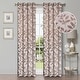 preview thumbnail 87 of 124, Superior Leaves Machine Washable Room Darkening Grommet Blackout Curtains, Set of 2 42" x 108" - White/Copper