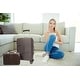 preview thumbnail 1 of 23, World Traveler 2-Piece Carry-on Vanity Trunk Luggage Set