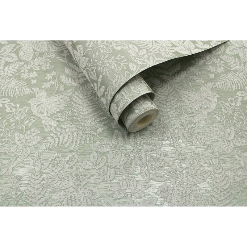 Loxley Leaf Textured Eco-Foam Wallpaper – 396in x 20.8in