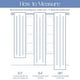 preview thumbnail 14 of 34, Linen Texture Double Ruffle Semi-sheer Curtain Pair(2 panels)