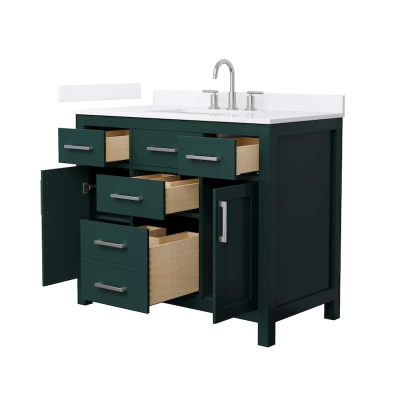 Wyndham Collection WCG2424-42S-QTZ-US3MXX Beckett 42" Free Standing