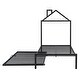 preview thumbnail 27 of 25, Twin Size Metal Platform Bed with Twin Size Trundle