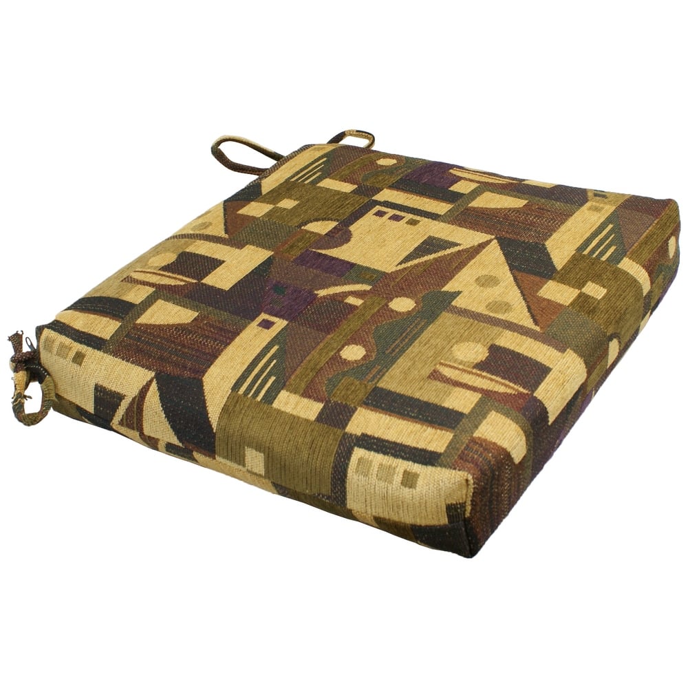 20-inch by 19-inch Indoor Chair Cushion (Set of 1, 2, or 4) - 20 x 19