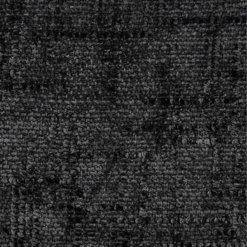 76.77" Chenille Upholstered Sofa with 2 Ottomans