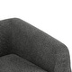 preview thumbnail 54 of 53, Tina Modern Upholstered Boucle Arm Club Chair by Christopher Knight Home