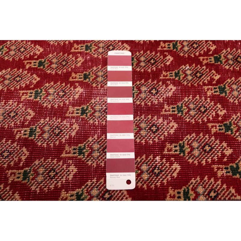 ECARPETGALLERY Hand-knotted Anadol Vintage Red Wool Rug - 3'1 x 10'11