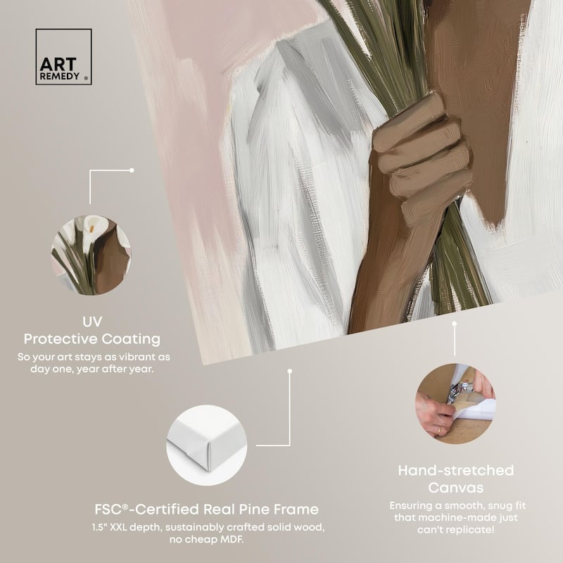 Linea I Canvas by Art Remedy, Gallery Wrapped