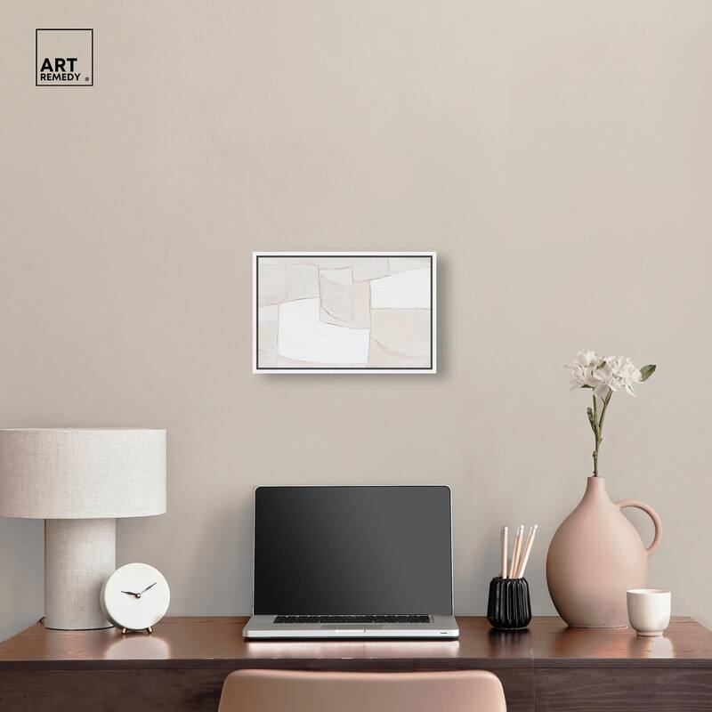 Veiled Calm Canvas by Art Remedy