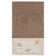 preview thumbnail 14 of 13, Authentic Hotel and Spa 100% Turkish Cotton Braelyn Embellished Bath Towel Latte