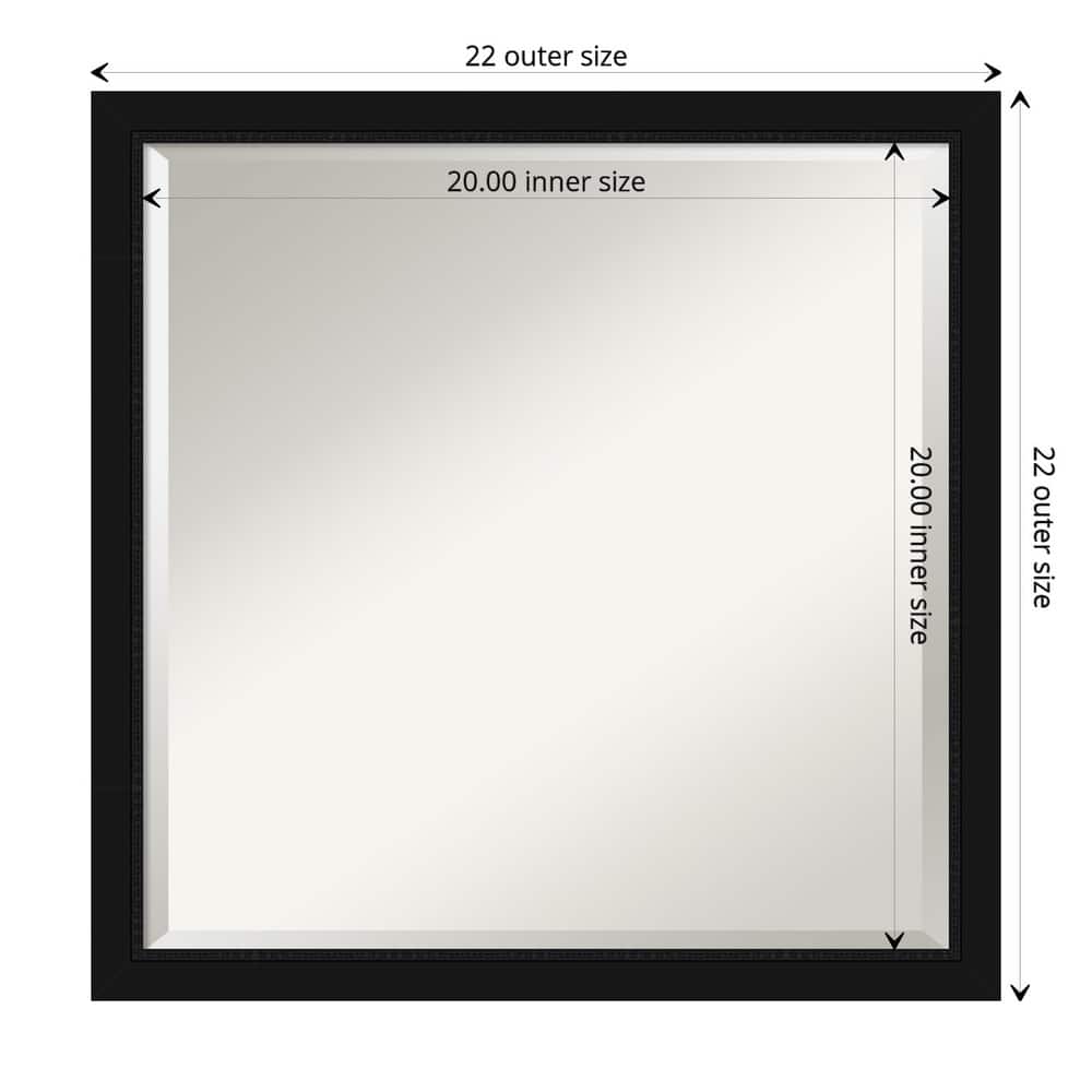 Beveled Bathroom Wall Mirror - Avon Frame