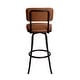 preview thumbnail 8 of 12, Azalea Park Swivel Barstool with Adjustable Height, Set of 3