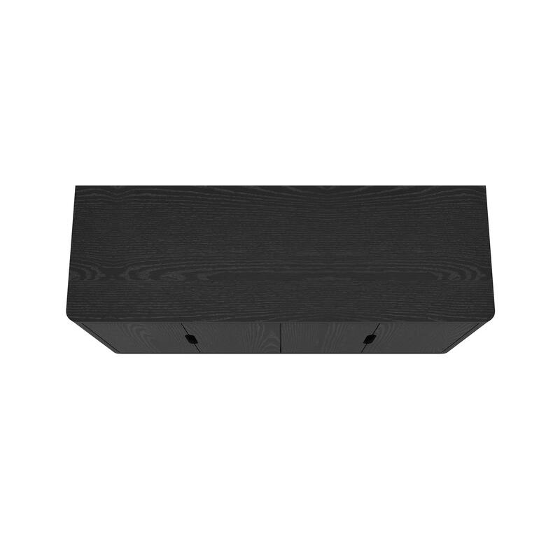 Manhattan Comfort Rivington Modern 4 Shelf Sideboard