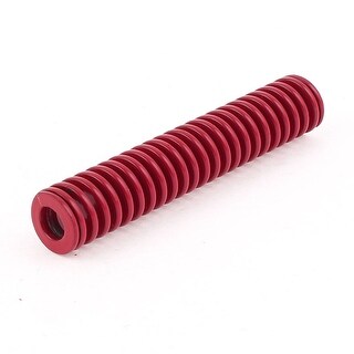 Unique Bargains 12mm x 6mm x 64mm Red Chromium Alloy Steel Compression ...