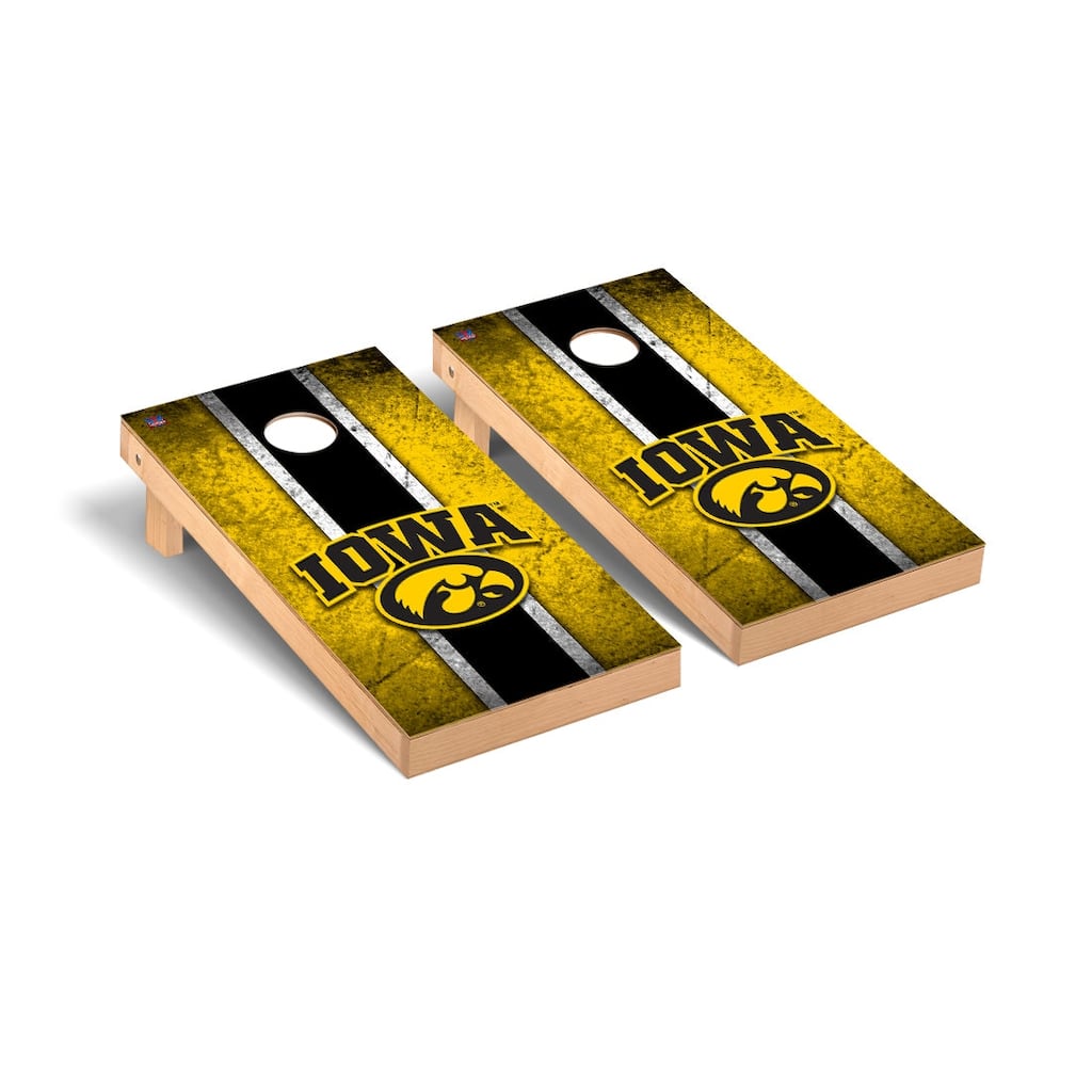 Iowa Hawkeyes Vintage Cornhole Board Set