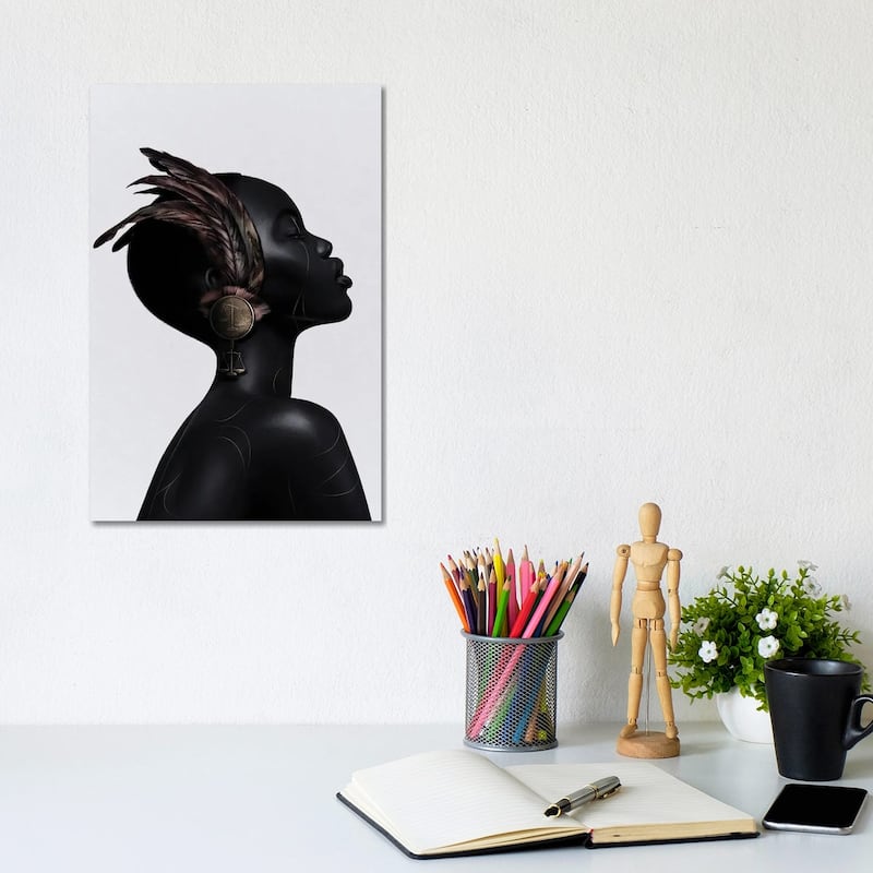 iCanvas "Libra" by Laura H. Rubin Canvas Print - 12x8x0.75