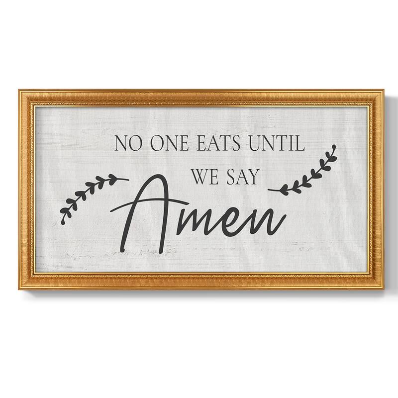 Navy Gold Map Premium Framed Canvas- Ready to Hang - 22x42 - Black