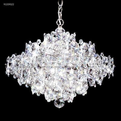 James R. Moder 91339S22 37 Light Chandelier Continental Silver - One Size